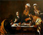 Michelangelo Merisi (Caravaggio) - Dinner at Emmaus