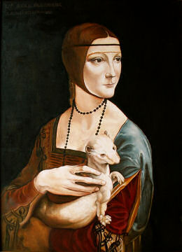 Leonardo da Vinci - Cecilia Gallerani portrait