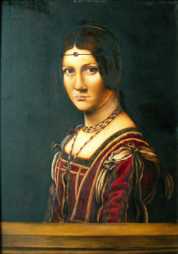 Leonardo Da Vinci - Portrait of a Woman (La Belle ferronière)
