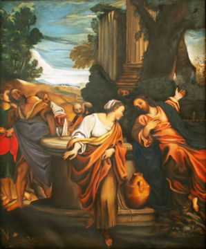 Annibale Carracci - Cristo e la Samaritana