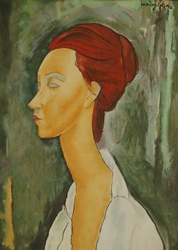 Amedeo Modigliani - Lunia Czechowska portrait